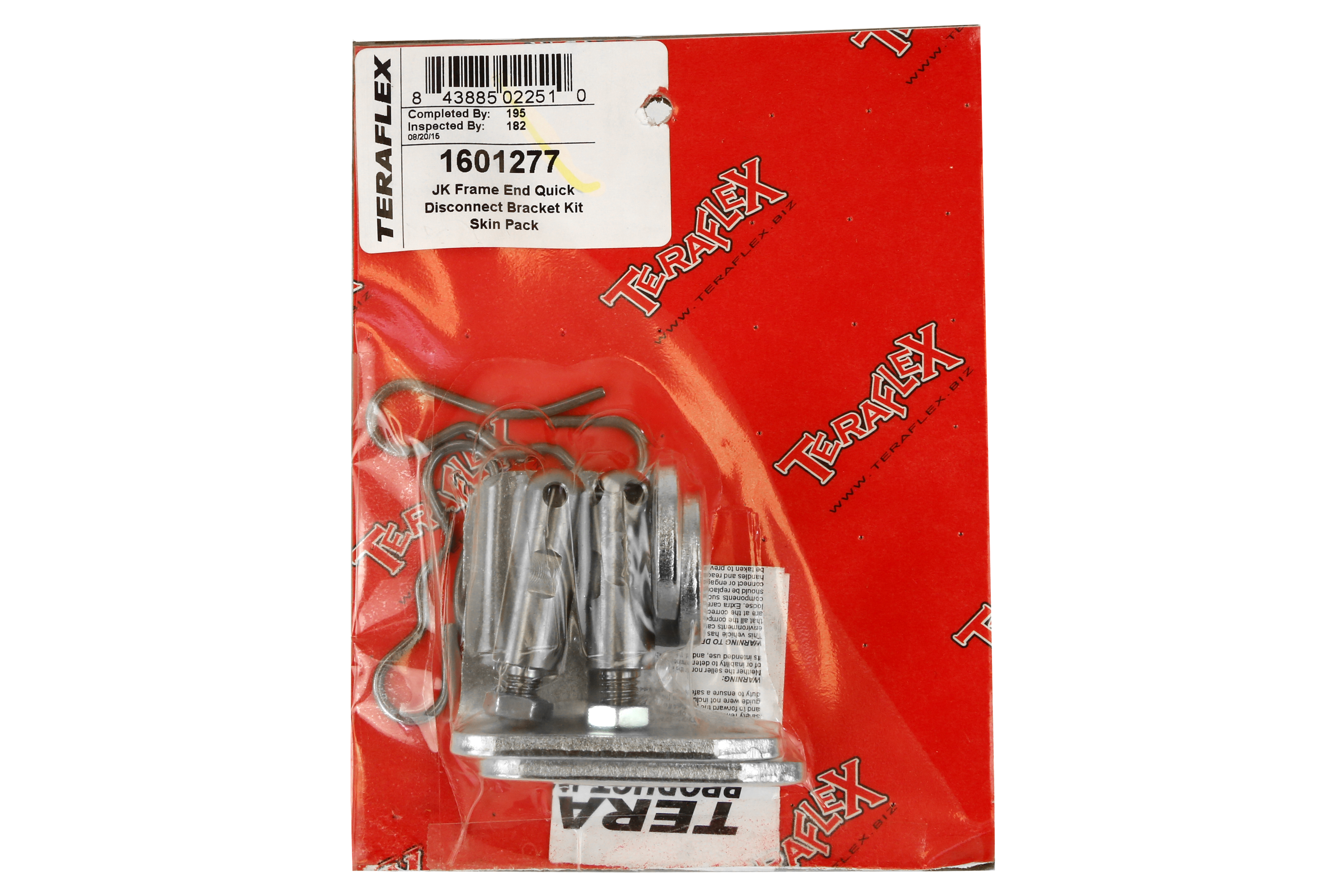 Teraflex Swaybar Quick Upper Stud Disconnect Bracket Kit - JK