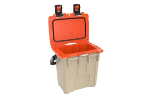 Pelican 20QT Elite Cooler  - Tan/Orange