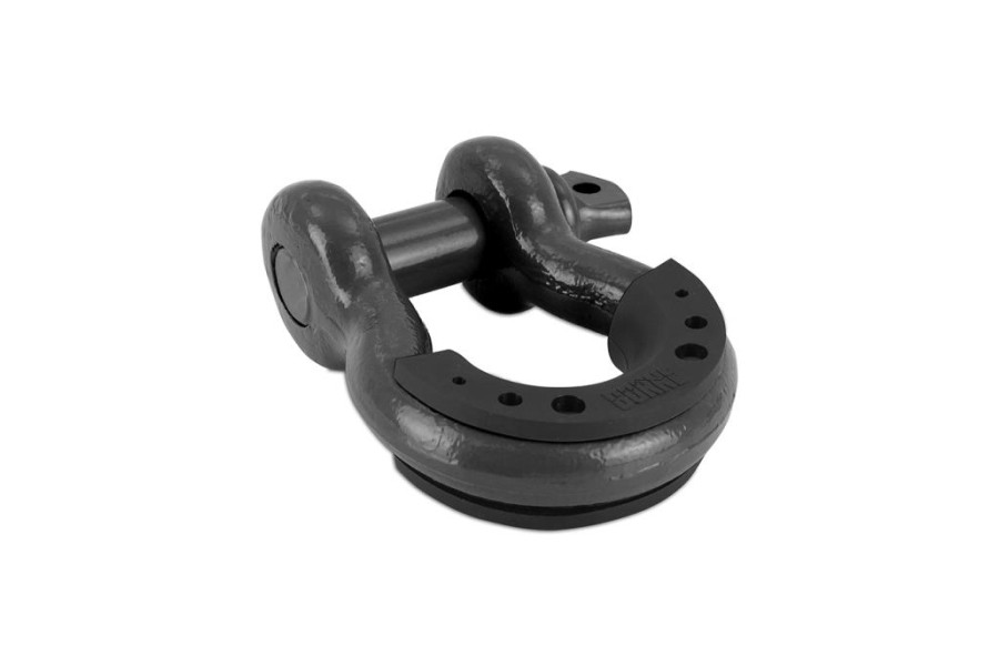 Borne Off-Road 3/4in D Ring Shackle, Set of Two, Black