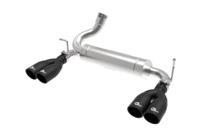 aFe Power Vulcan Series 2.5in Axle-Back Exhaust System - JK 3.6L/3.8L