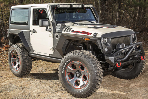 Rugged Ridge XHD Rear Armor Fenders - JK 2dr