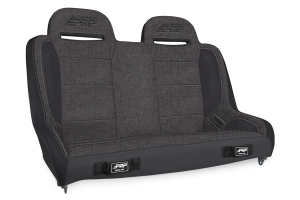 PRP Elite Series Rear Bench Seat - Grey - JK 4Dr