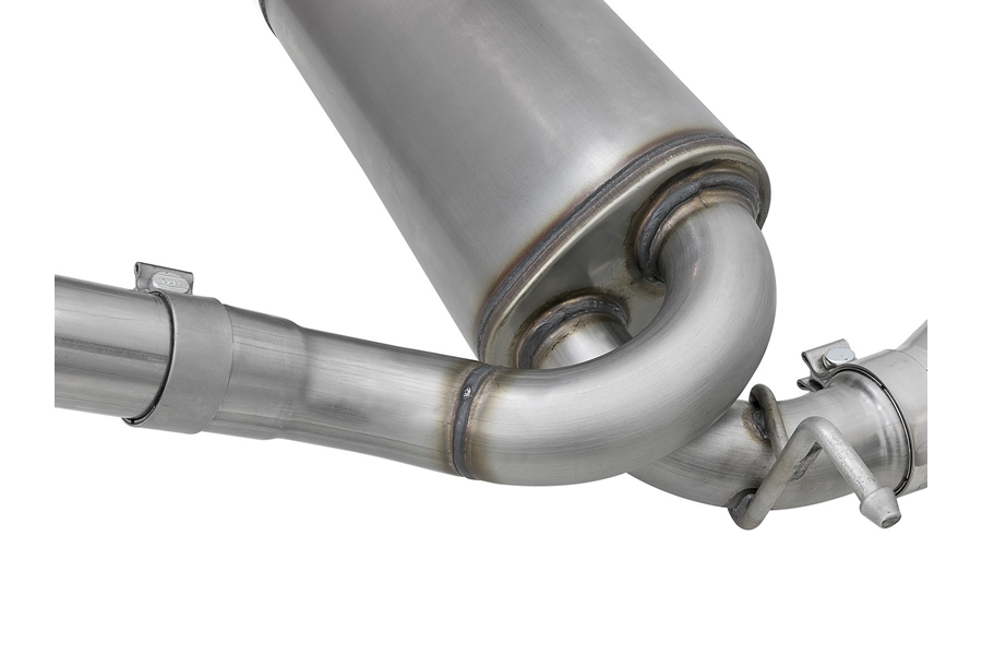 aFe POWER Rebel Series 2.5in Cat-Back Exhaust System w/ Polished Tips  - JK
