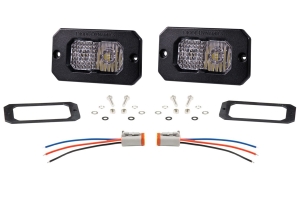 Diode Dynamics SSC2 Sport Flush Mount LED Pods, RBL White - Combo