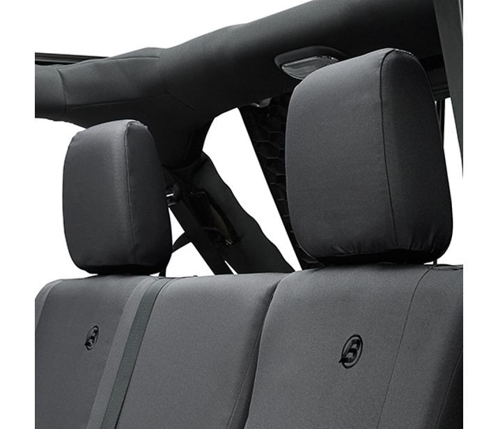 Bestop Rear Seat Cover Black   - JK 4dr 2007, 2013+