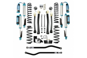 Evo Manufacturing 4.5 Enforcer Stage 3 PLUS Lift Kit w/ Comp Adjuster Shocks - JL 4dr Diesel