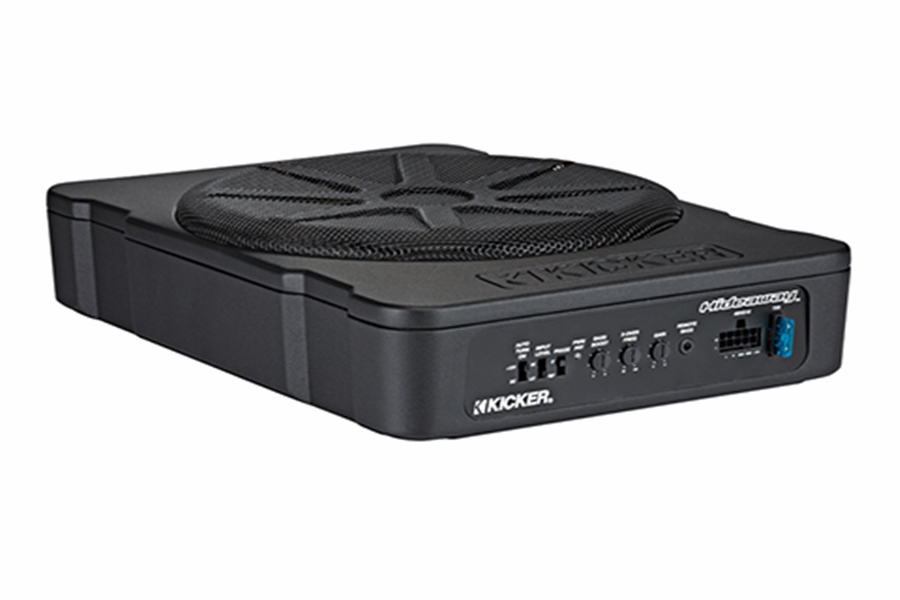 Kicker Hideaway® HS10 Compact Powered 10-inch Subwoofer 