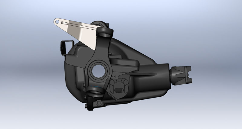 Clayton High Steer Swaybar Mount  - TJ/LJ/XJ/ZJ