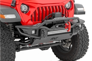 Rough Country Front Tubular Winch Bumper   - JT/JL/JK