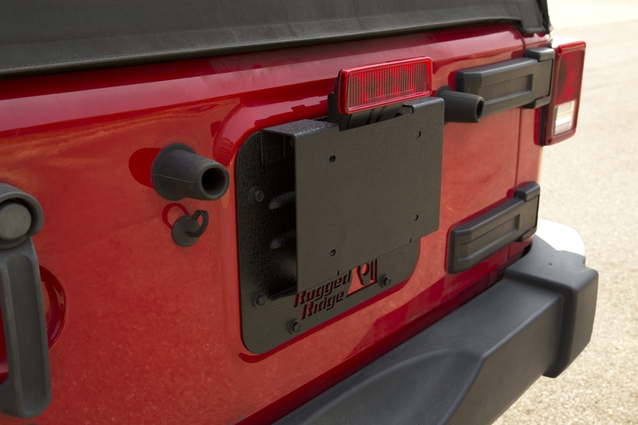 Jeep Jk Rugged Ridge Tire Carrier Delete Kit Jeep Rubicon 2007