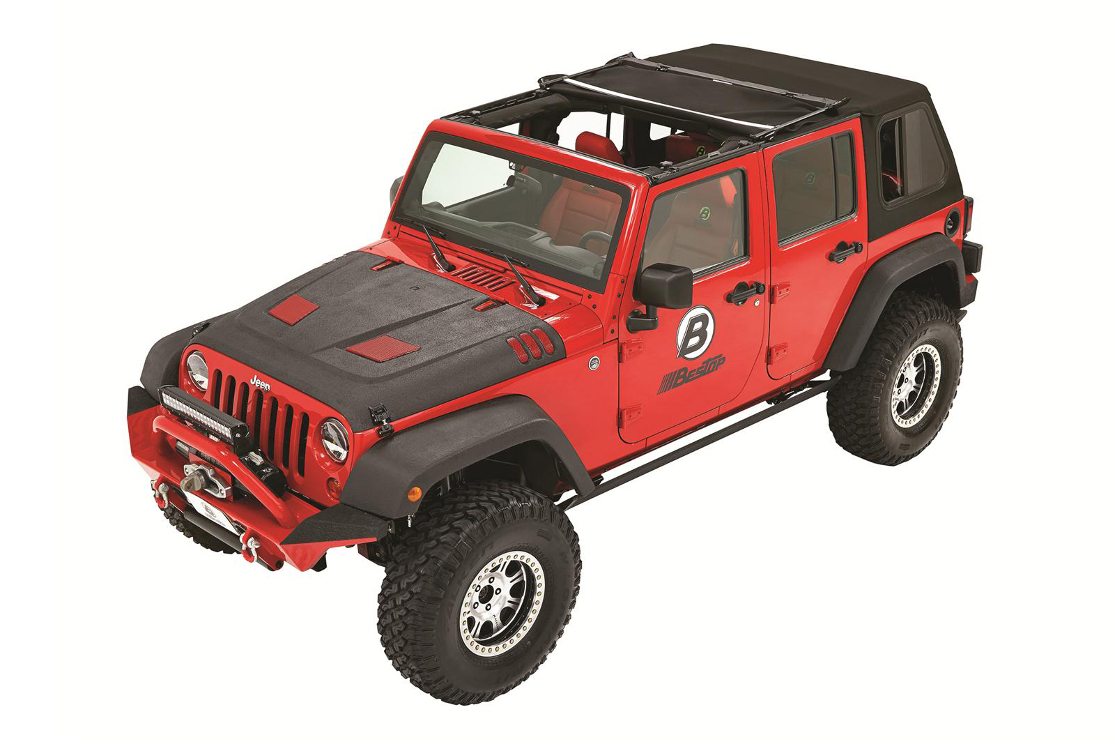 Bestop Trektop Pro Hybrid Soft Top - JK