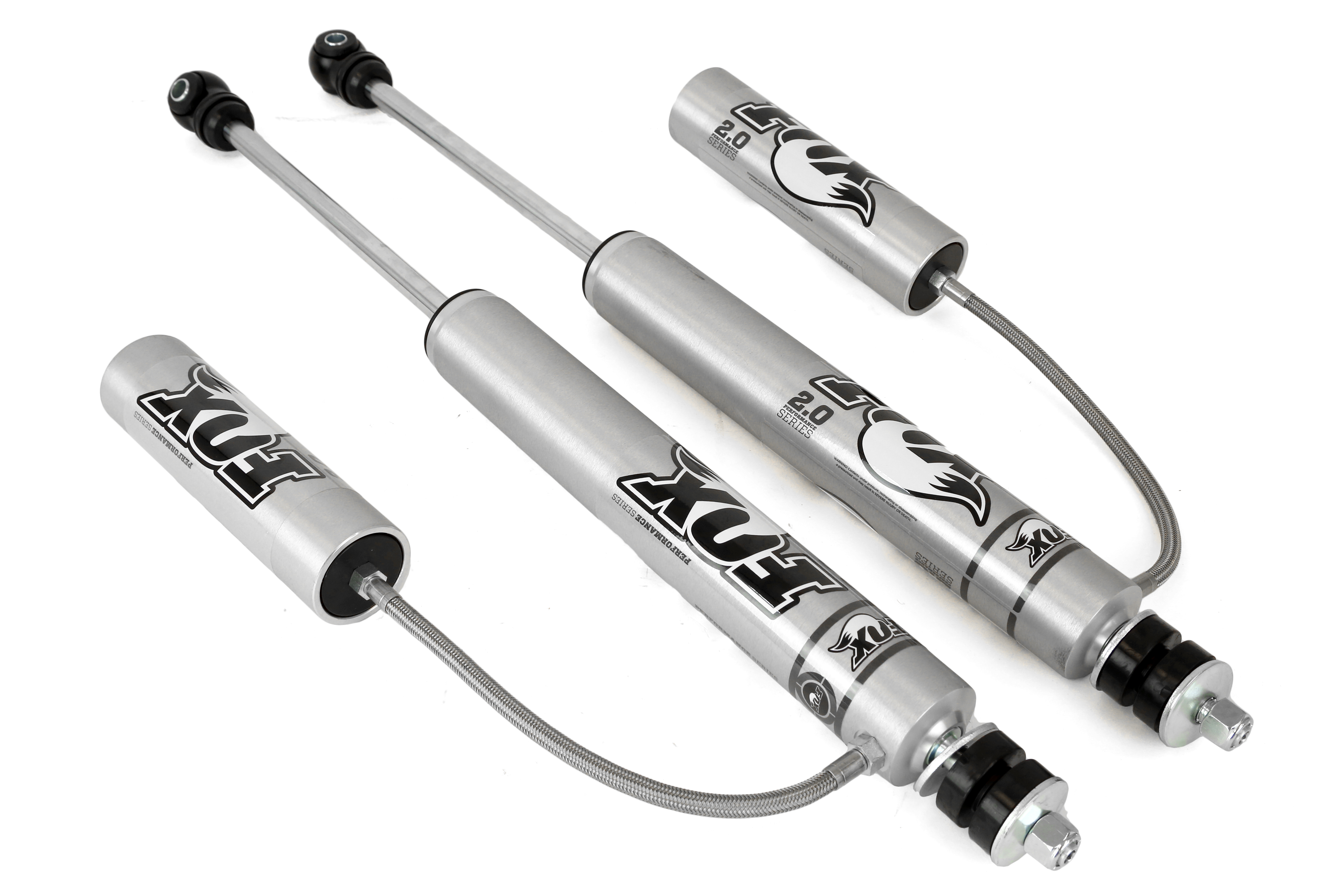 Teraflex Tuned Fox w/ Reservoir Shock Absorber Kit Front & Rear, 2.5in-4in Lift - JK