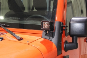 Fishbone Offroad Windshield Light Bracket  - JK