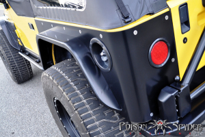 Poison Spyder Crusher Corners w/ 3in DeFender Flares Aluminum  - TJ