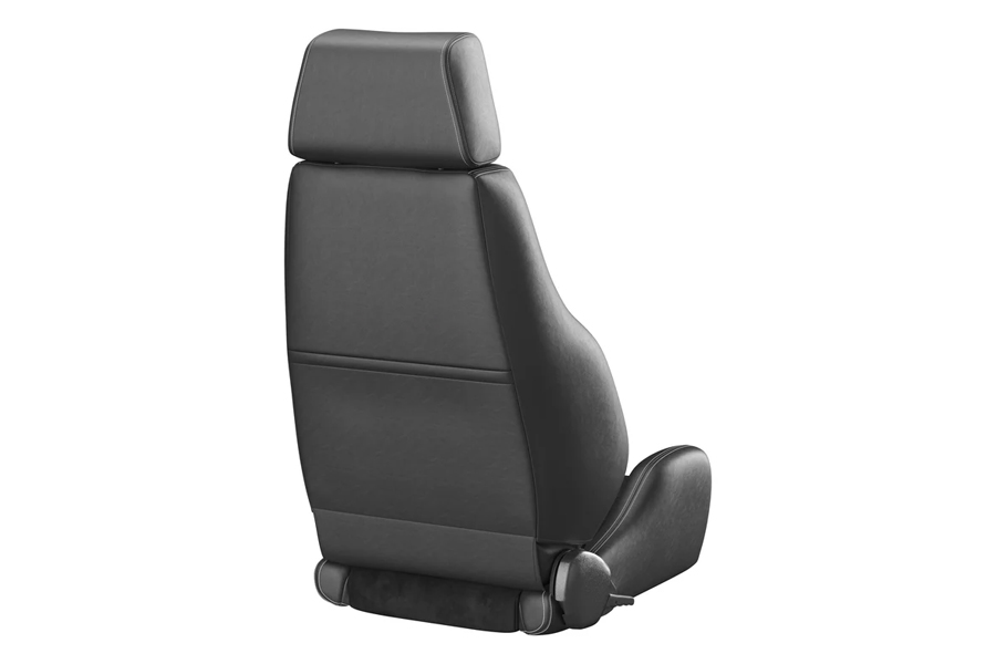 Corbeau GTS II Black Leather/Microsuede Seat Pair