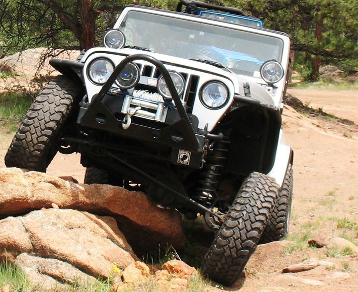 Poison Spyder Trail Stinger Bar Bare Steel - LJ/TJ
