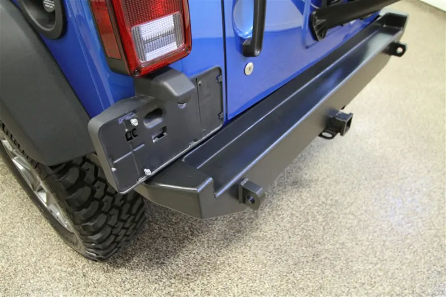 Rock Hard 4x4 Patriot Series Aluminum Rear Bumper - JK
