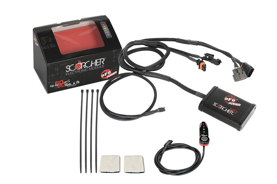 aFe POWER SCORCHER HD Power Module - 2020-23 JL / 2021-23 JT Diesel
