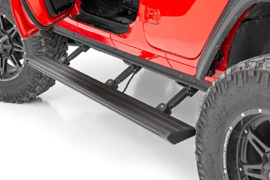 Rough Country Retract Power Board Steps  - JT