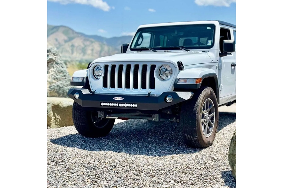 Rock-Slide Engineering Appalachian Steel Entry Level Full Front Bumper - JT/JL