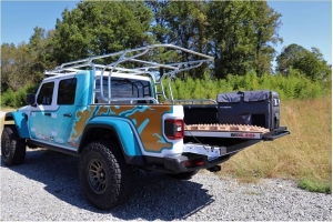 BedSlide 1000 Classic Cargo Slide System, Silver - 57in X 43in - JT