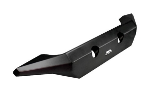 American Trail Products Full Width Front Bumper w/ Fog Light and Tabs - Black  - JK