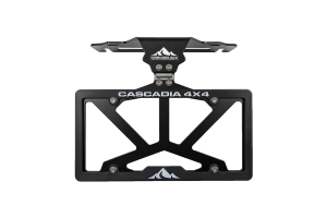 Cascadia 4x4 Flipster V3 Winch License Plate Mounting System