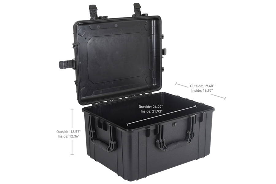 Go Rhino Xventure Gear Hard Case w/Foam -  X-Large Box  25in