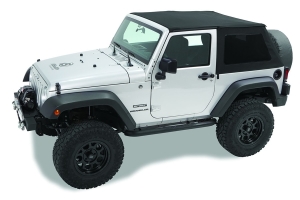 Bestop Sprint Top Frameless Soft Top, Black Diamond - JK 2Dr 2007-09