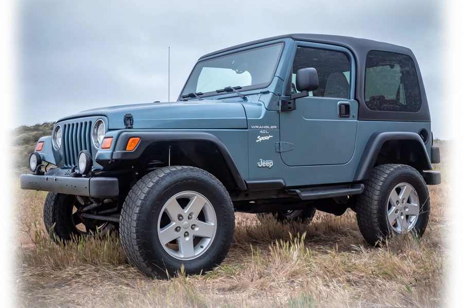 Turn Offroad Squareback Hardtop, Textured Black  - 1 Piece  - TJ