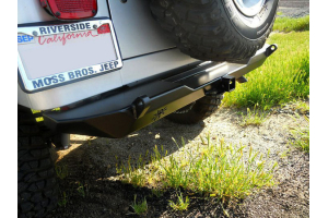 Poison Spyder RockBrawler Rear Bumper w/Shackle Tabs - TJ/LJ