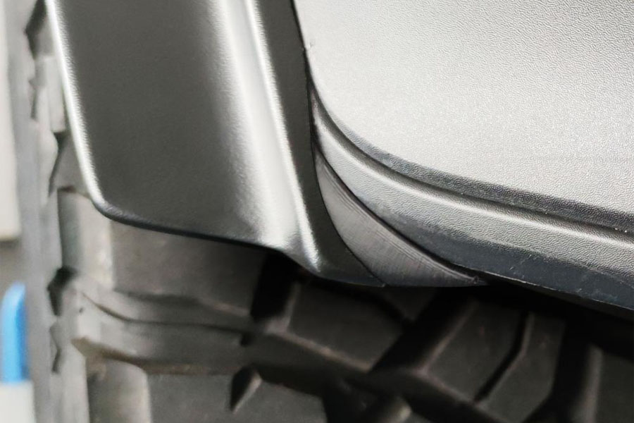 Bawarrion Front Fender Flare Extensions - JL 4XE