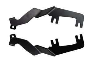 Grimm Offroad Hood Hinge Light Brackets - F250-F550 2017+