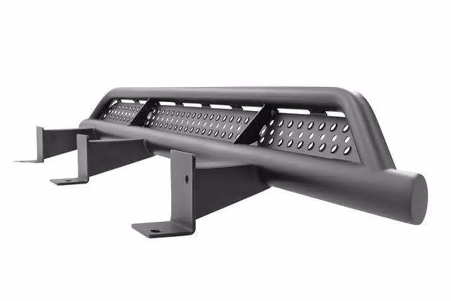 Go Rhino Frame Mount Sliders - Black - JL 4Dr