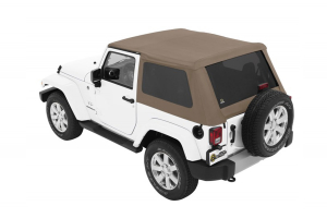 Bestop Trektop NX Plus Soft Top Tinted - Pebble Twill - JK 2DR