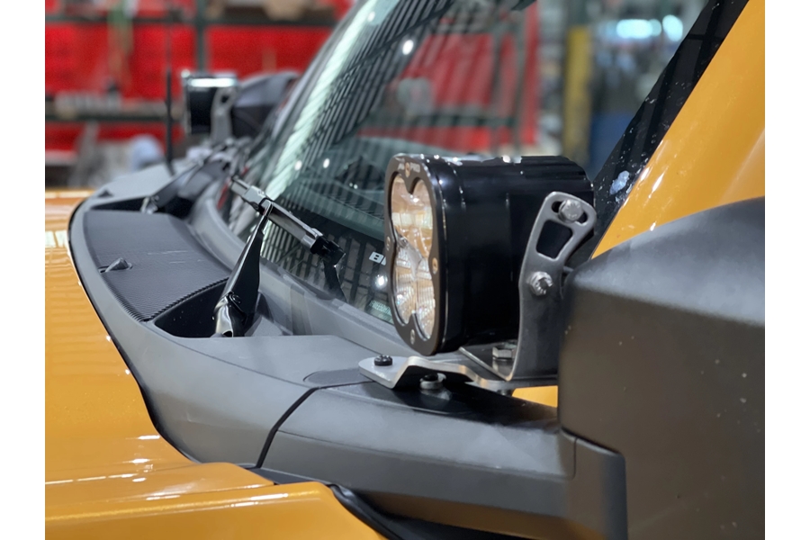 Motobilt A-Pillar LED Light Mount  - Bronco 2021+