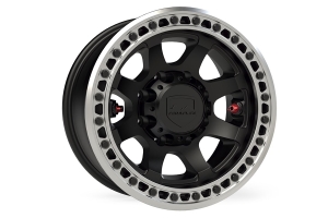 Teraflex Olympus Beadlock Off-Road Wheel, 8x6.5 -12mm - Metallic Black