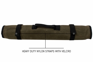 Overland Vehicle Systems Rolled Socket Bag, Waxed Canvas