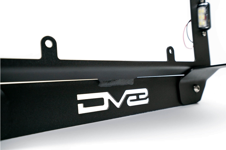 DV8 Offroad Spare Tire Delete w/ Light Mounts - JL 