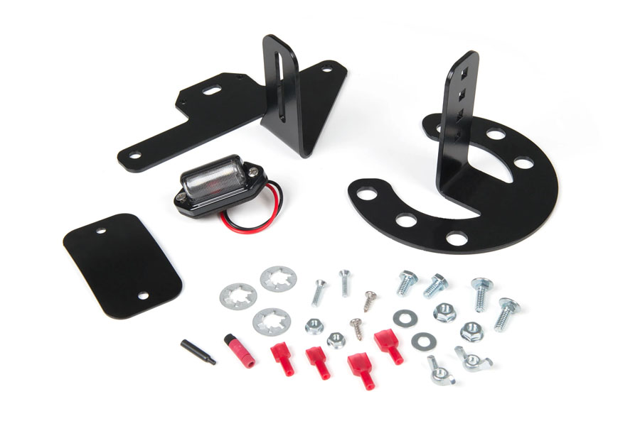 JKS Spare Tire License Plate Mount - JK/LJ/TJ/YJ