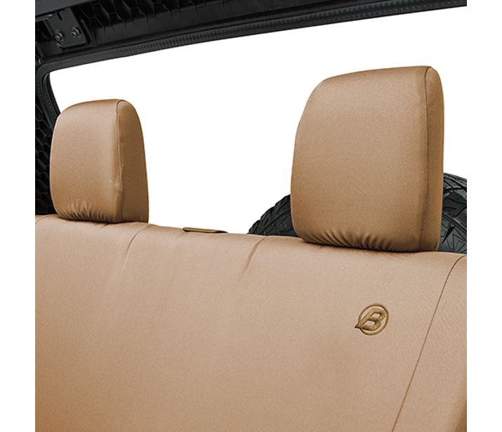 Bestop Rear Seat Cover Tan   - JK 2dr 2007+