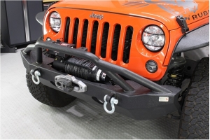 Fishbone Offroad Front Full-Width Winch Bumper  - JK 