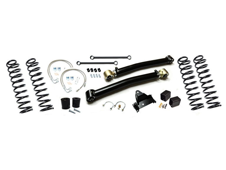 EVO Manufacturing 3in Enforcer Lift Kit w/ Plush Springs  - JK