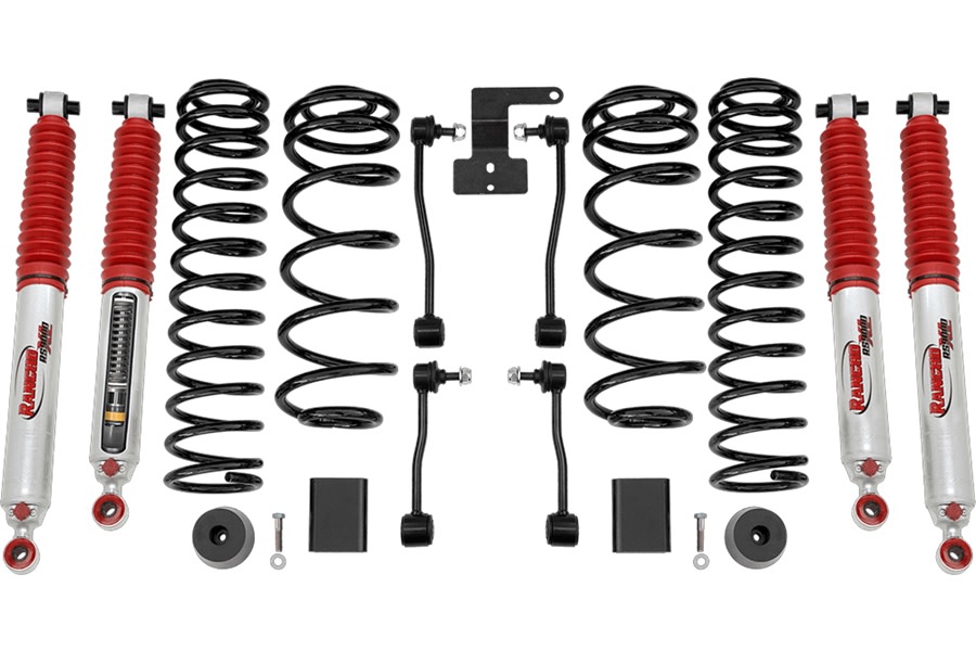 Rancho 2-3.5in Sport Lift Suspension System w/RS9000XL Shocks  - JL 4Dr 