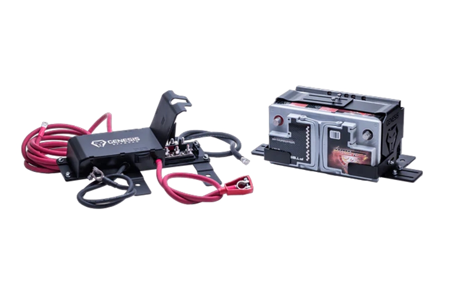 Genesis Offroad Under Seat Dual Battery Kit - JL Diesel/392
