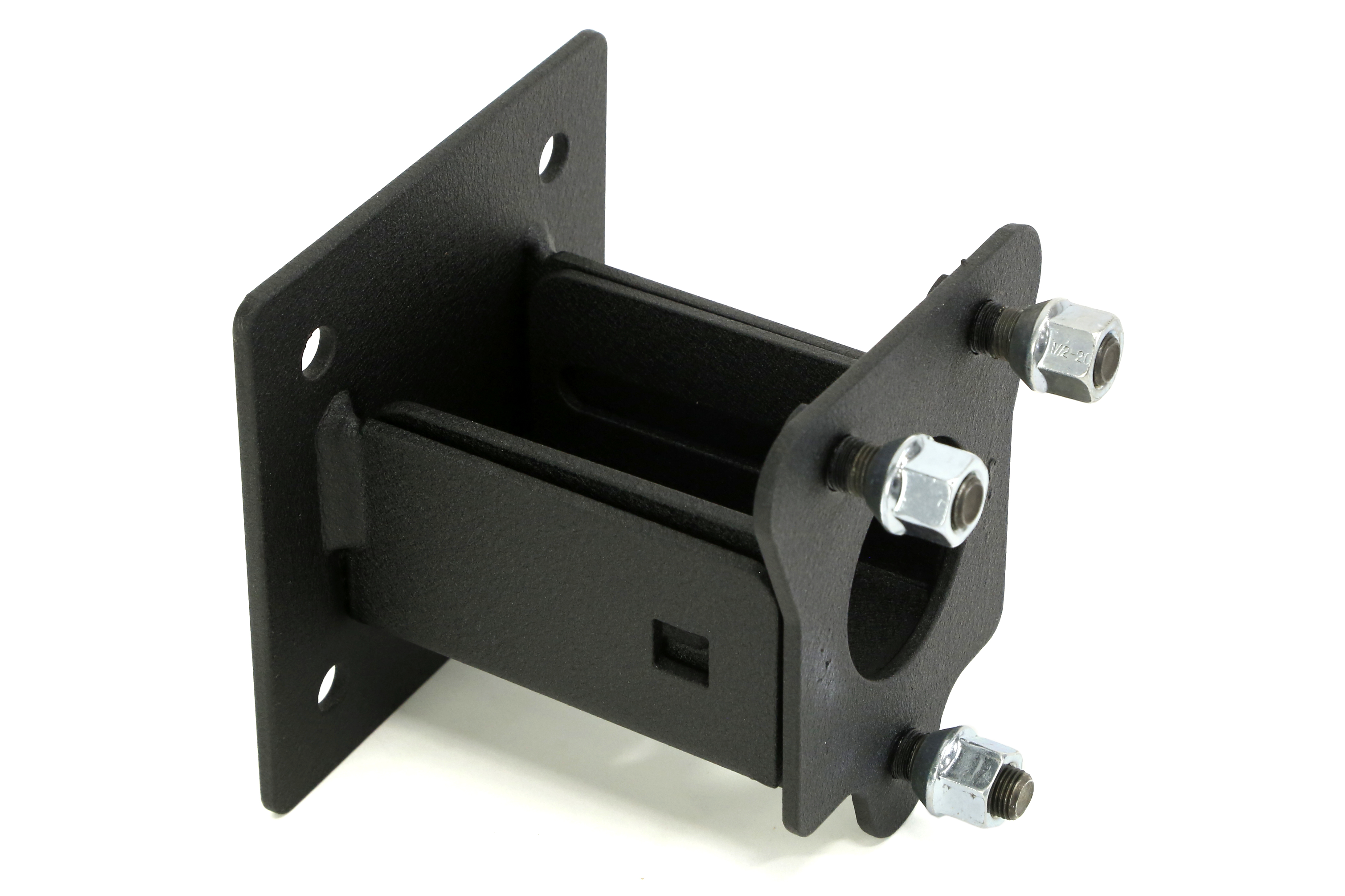 JCR Offroad Adventure Rear Bumper Tire Carrier Upper Black - XJ