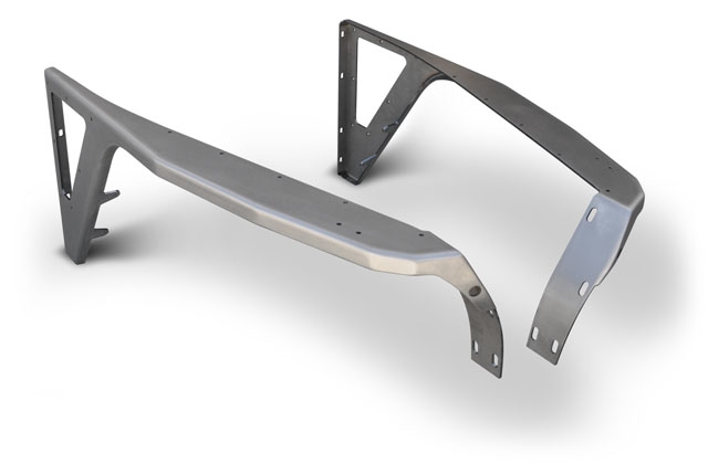 Poison Spyder DeFenders Negative Fenders Front Steel - YJ