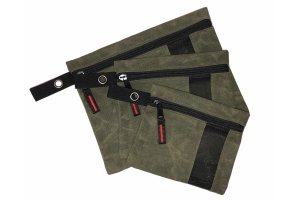 Overland Vehicle Systems Small Bags - Set of 3, Waxed Canvas