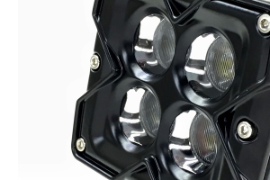 Quake LED 3in Seismic Series RGB Spot Work Light, Quad Lock/Interlock Compatible