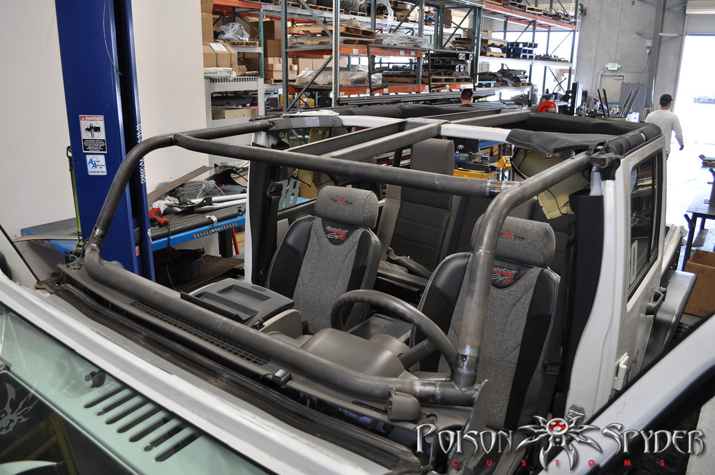 Poison Spyder Bolt In Trail Cage Kit - JK 2007-10
